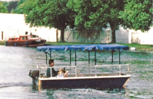 Ferry in use
